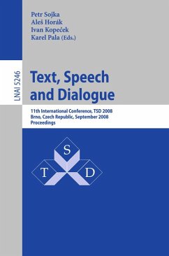 Text, Speech and Dialogue (eBook, PDF)