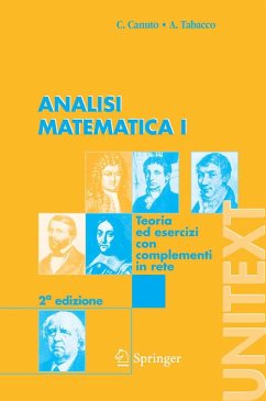 Analisi Matematica I (eBook, PDF) - Canuto, Claudio; Tabacco, Anita