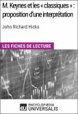 M.Keynes et les «classiques»: proposition d'une interprétation de John Richard Hicks (eBook, ePUB)