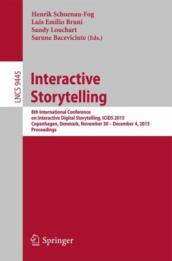Cover Interactive Storytelling (eBook, PDF)
