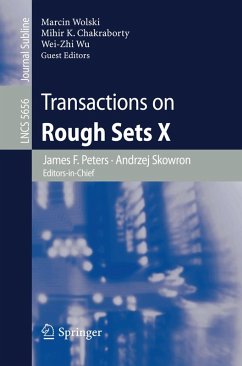Cover Transactions on Rough Sets X (eBook, PDF)
