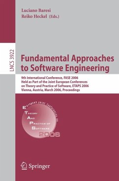 Fundamental Approaches to Software Engineering (eBook, PDF)