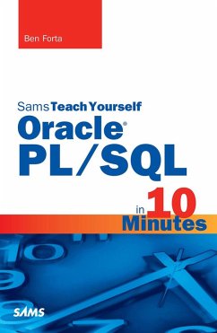 Sams Teach Yourself Oracle PL/SQL in 10 Minutes (eBook, PDF) - Forta, Ben