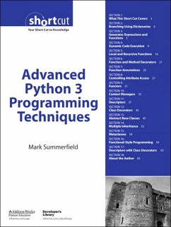 Advanced Python 3 Programming Techniques (eBook, ePUB) - Summerfield, Mark