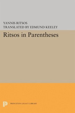Ritsos in Parentheses (eBook, PDF) - Ritsos, Yannis