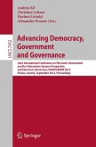 Advancing Democracy, Government and Governance (eBook, PDF)