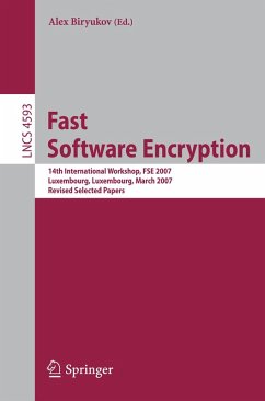 Fast Software Encryption (eBook, PDF)
