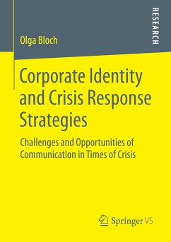 Corporate Identity and Crisis Response Strategies (eBook, PDF) - Bloch, Olga