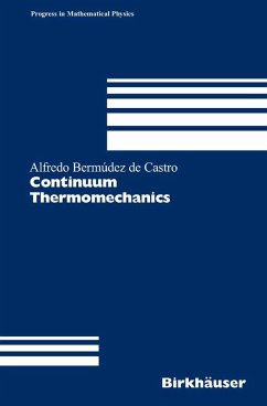 Continuum Thermomechanics (eBook, PDF) - Bermúdez De Castro, Alfredo