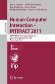 Human-Computer Interaction -- INTERACT 2011 (eBook, PDF)