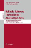 Reliable Software Technologies - Ada-Europe 2015 (eBook, PDF)