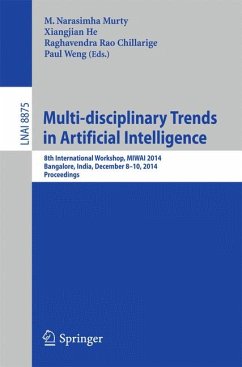 Multi-disciplinary Trends in Artificial Intelligence (eBook, PDF)