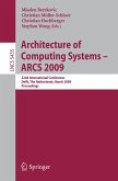 Architecture of Computing Systems - ARCS 2009 (eBook, PDF)