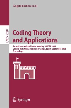 Coding Theory and Applications (eBook, PDF)