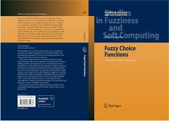 Fuzzy Choice Functions (eBook, PDF) - Georgescu, Irina
