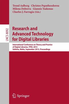 Cover Research and Advanced Technology for Digital Libraries (eBook, PDF)