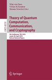 Theory of Quantum Computation, Communication and Cryptography (eBook, PDF)