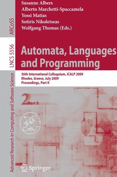 Automata, Languages and Programming (eBook, PDF)