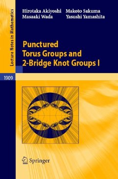 Punctured Torus Groups and 2-Bridge Knot Groups (I) (eBook, PDF) - Akiyoshi, Hirotaka; Sakuma, Makoto; Wada, Masaaki; Yamashita, Yasushi