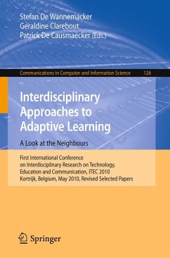 Cover Interdisciplinary Approaches to Adaptive Learning: A Look at the Neighbours (eBook, PDF)