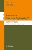 Advances in Enterprise Engineering VI (eBook, PDF)