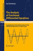 The Analysis of Fractional Differential Equations (eBook, PDF) The Analysis of Fractional Differential Equations (eBook, PDF)