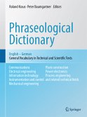 Phraseological Dictionary English - German (eBook, PDF)