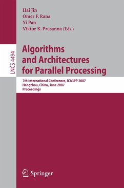 Algorithms and Architectures for Parallel Processing (eBook, PDF)