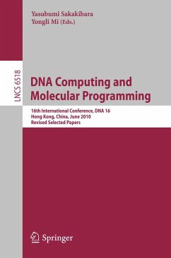 DNA Computing and Molecular Programming (eBook, PDF)