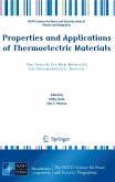 Properties and Applications of Thermoelectric Materials (eBook, PDF)
