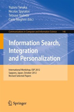 Information Search, Integration and Personalization (eBook, PDF)