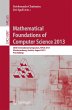 Mathematical Foundations of Computer... - Bild 1