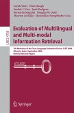 Evaluation of Multilingual and Multi-modal Information Retrieval (eBook, PDF)