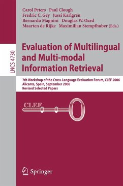 Cover Evaluation of Multilingual and Multi-modal Information Retrieval (eBook, PDF)
