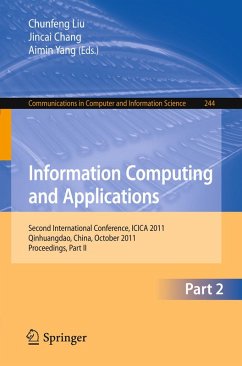 Information Computing and Applications, Part II (eBook, PDF)
