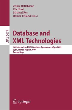 Database and XML Technologies (eBook, PDF)