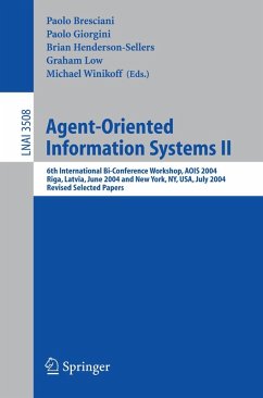 Agent-Oriented Information Systems II (eBook, PDF)