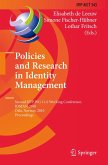 Policies and Research in Identity Management (eBook, PDF)