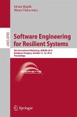 Software Engineering for Resilient Systems (eBook, PDF)