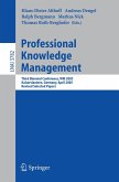 Professional Knowledge Management (eBook, PDF)