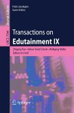 Transactions on Edutainment IX (eBook, PDF)