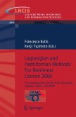 Lagrangian and Hamiltonian Methods For Nonlinear Control 2006 (eBook, PDF)