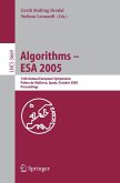 Algorithms - ESA 2005 (eBook, PDF)