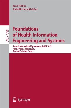 Foundations of Health Information Engineering and Systems (eBook, PDF)