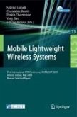 Mobile Lightweight Wireless Systems (eBook, PDF)