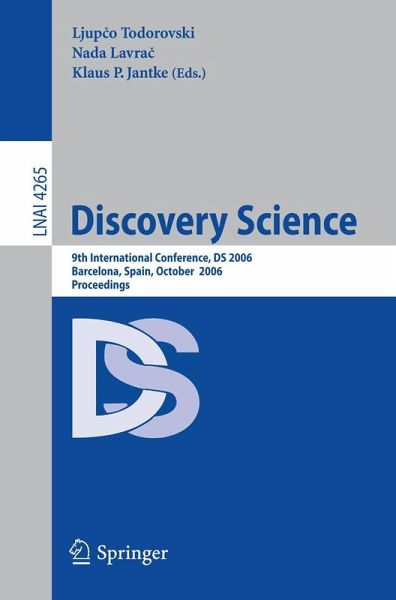 Discovery Science (eBook, PDF) Discovery Science (eBook, PDF)