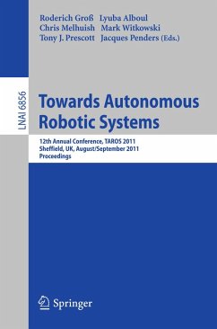 Towards Autonomous Robotic Systems (eBook, PDF)