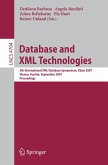 Database and XML Technologies (eBook, PDF)