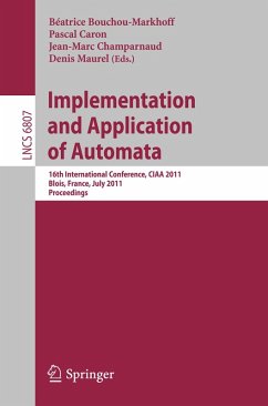 Implementation and Application of Automata (eBook, PDF)