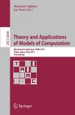 Theory and Applications of Models of Computation (eBook, PDF)